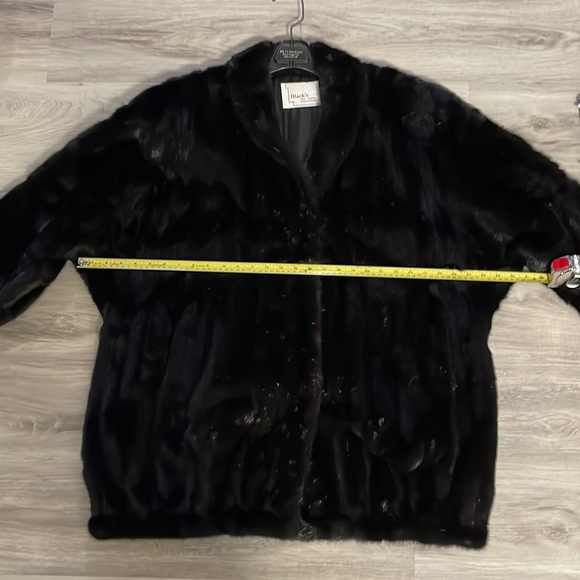 Vintage Genuine Mink Coat, Size L/XL - Picture 9 of 16